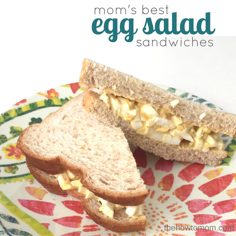 Mom's Best Egg Salad Sandwiches