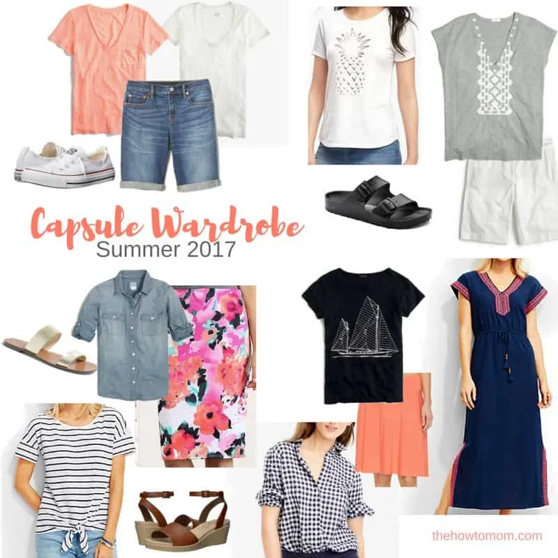 Summer Capsule Wardrobe 2017