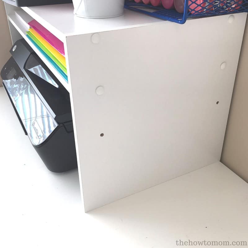 Desktop Printer Shelf DIY