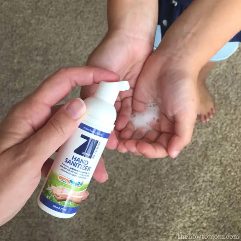 Back to School - Zoono GermFree24 hand sanitizer