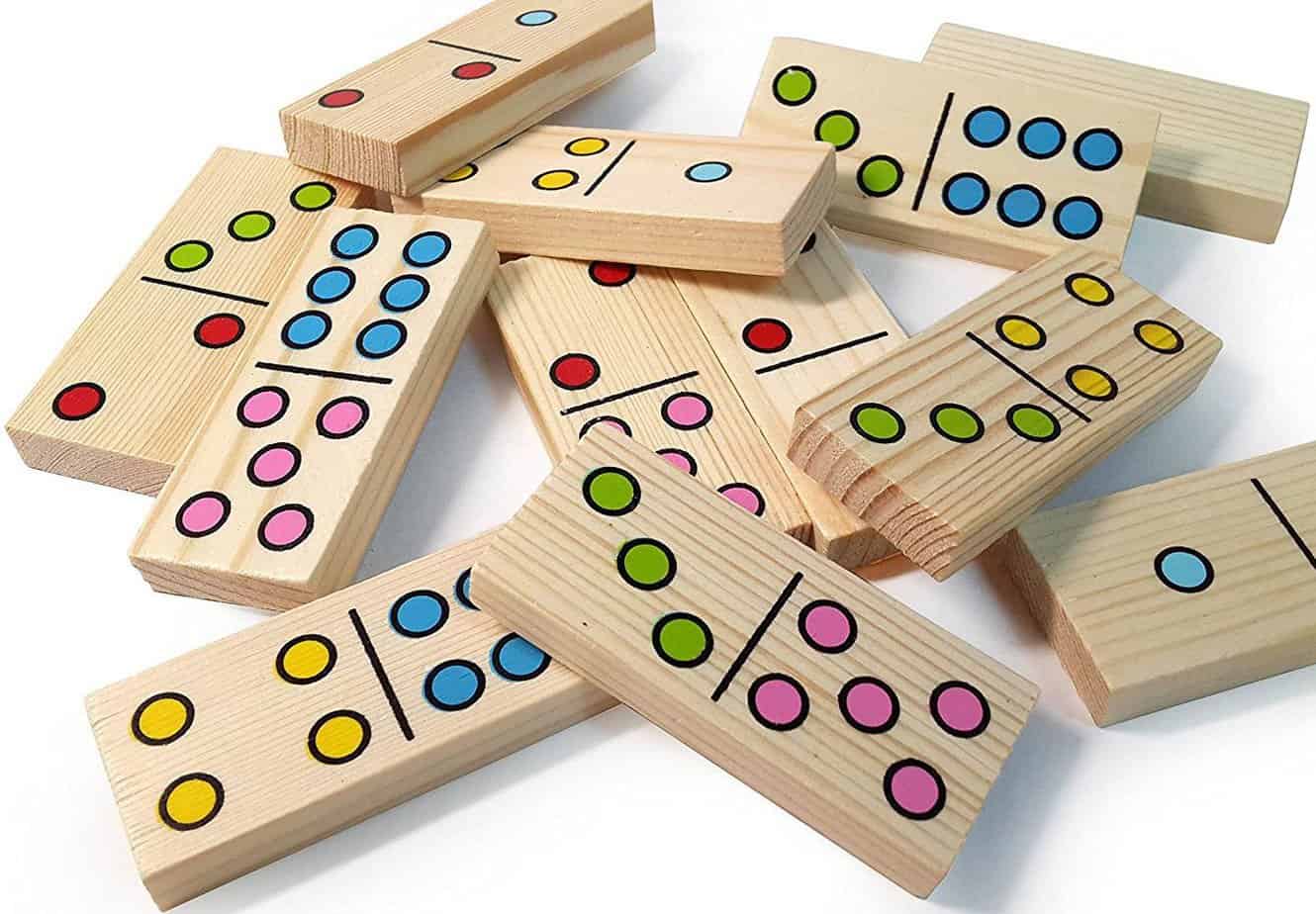 Dominoes - fun ways to practice math at home