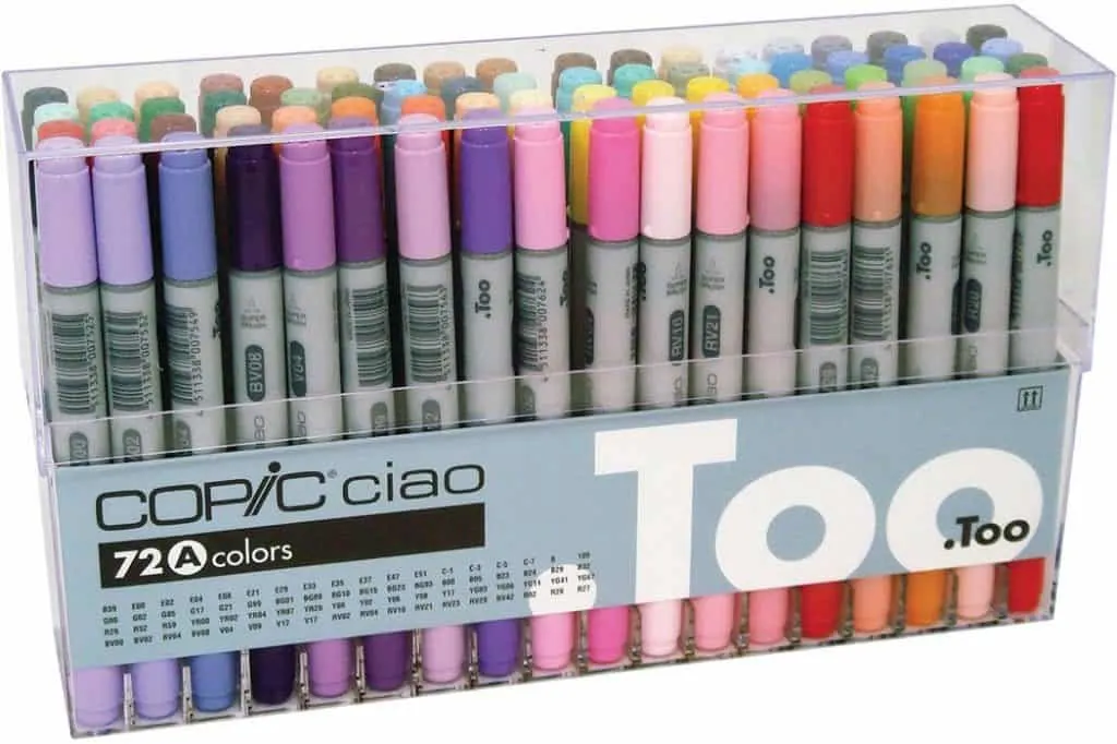 Gift Ideas for Crafty Girls - Copic Markers