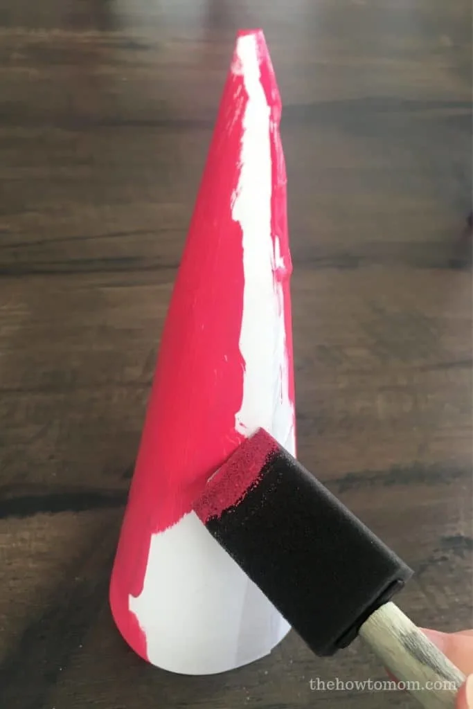 Glittery Christmas Tree Cone DIY