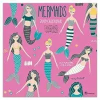 Mermaids 2019 Wall Calendar, Modern | Pop Art by TF Publishing