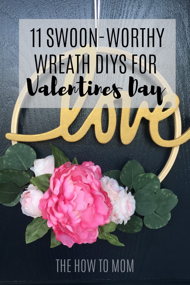 Gorgeous Wreath DIYs for Valentines Day