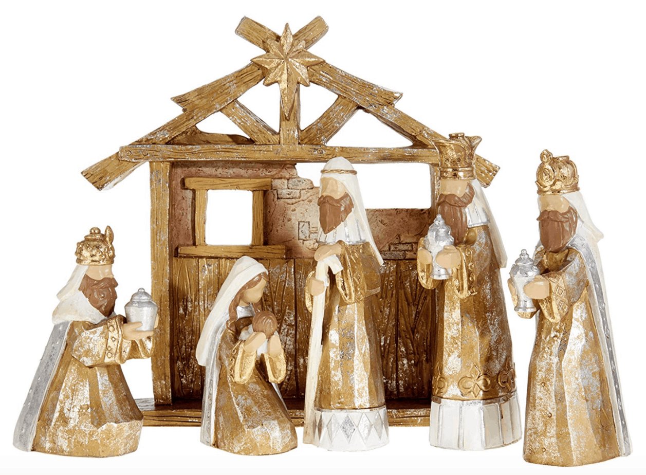 20+ and Modern Nativity Sets • The How To Mom