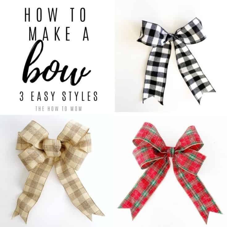 How To Make A Small Bow For A Wreath - Nelson Whisce