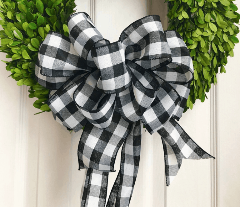 The Prettiest Premade Bows for Wreaths The How To Mom