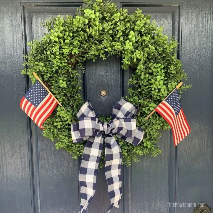 Patriotic Fourth of July Wreath