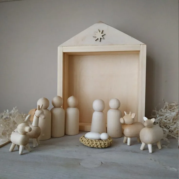 Image for Nativity Peg Dolls