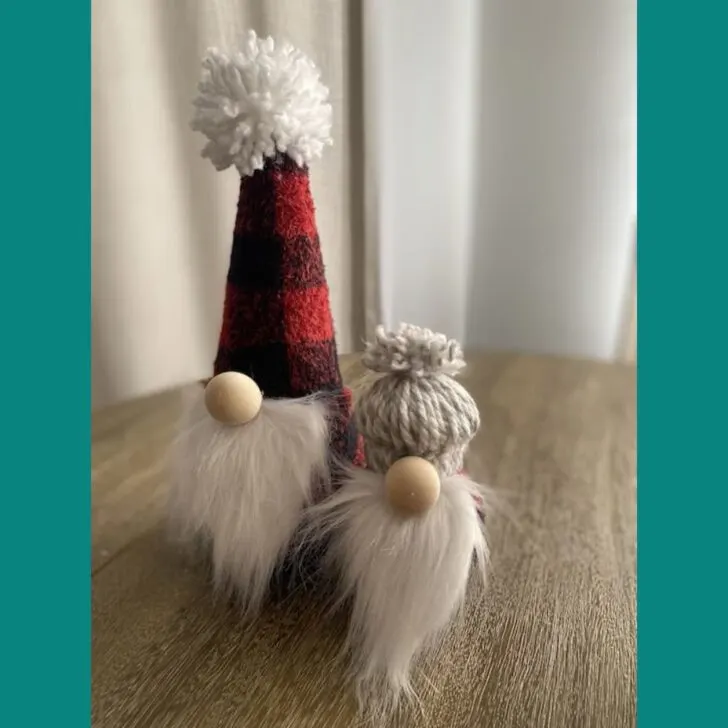 Christmas Gnome DIY Craft Project.