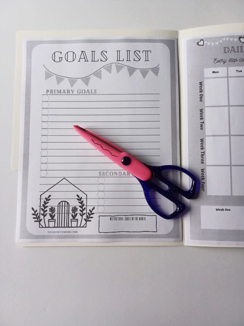 Goals Bullet Journal Planner System (with free printables) – The How To Mom